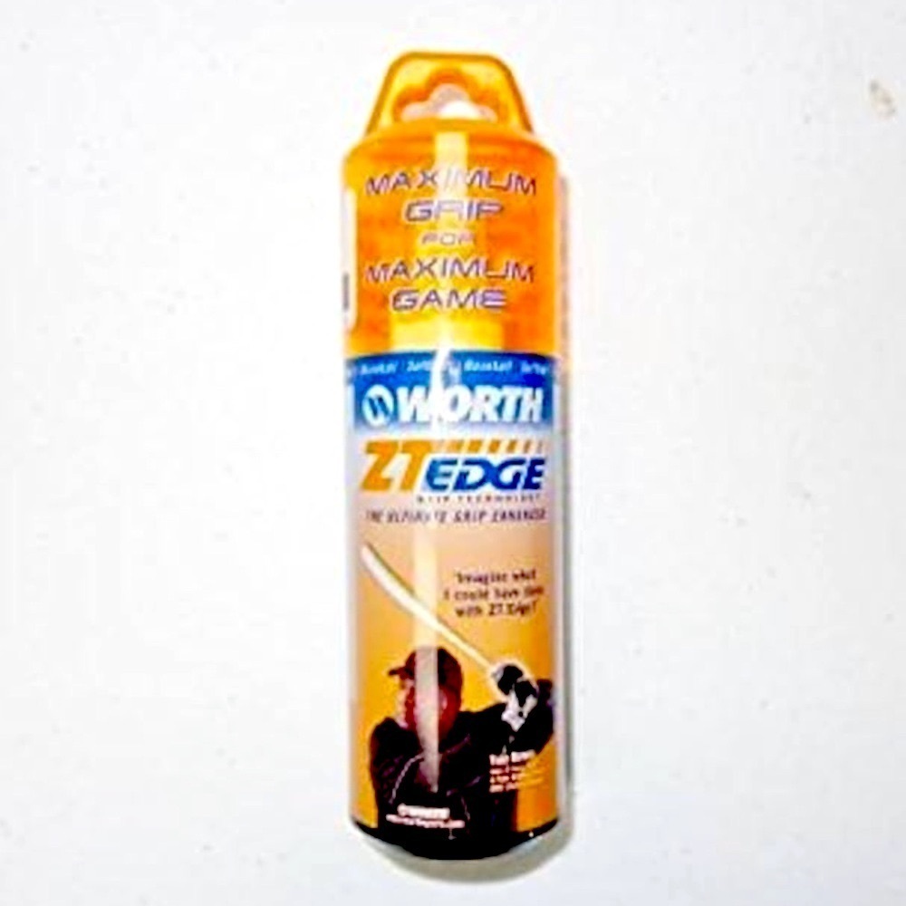 Worth ZT Edge Bat Grip Enhancer Hardball Softball Clear Nonstaining 3 Oz
